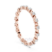 Round Cut Diamond Eternity Band – Classic Full Circle Ring