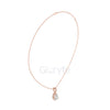 Pear Cut Pendant with Diamond Bail | 1.50 CT