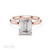 Solitaire Tulip Diamond Ring | 2 Carat Engagement Rings