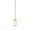 Radiant Bezel Diamond Pendant Necklace (1.50 CT)