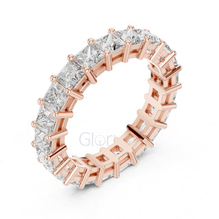 Princess Cut Diamond Eternity Band