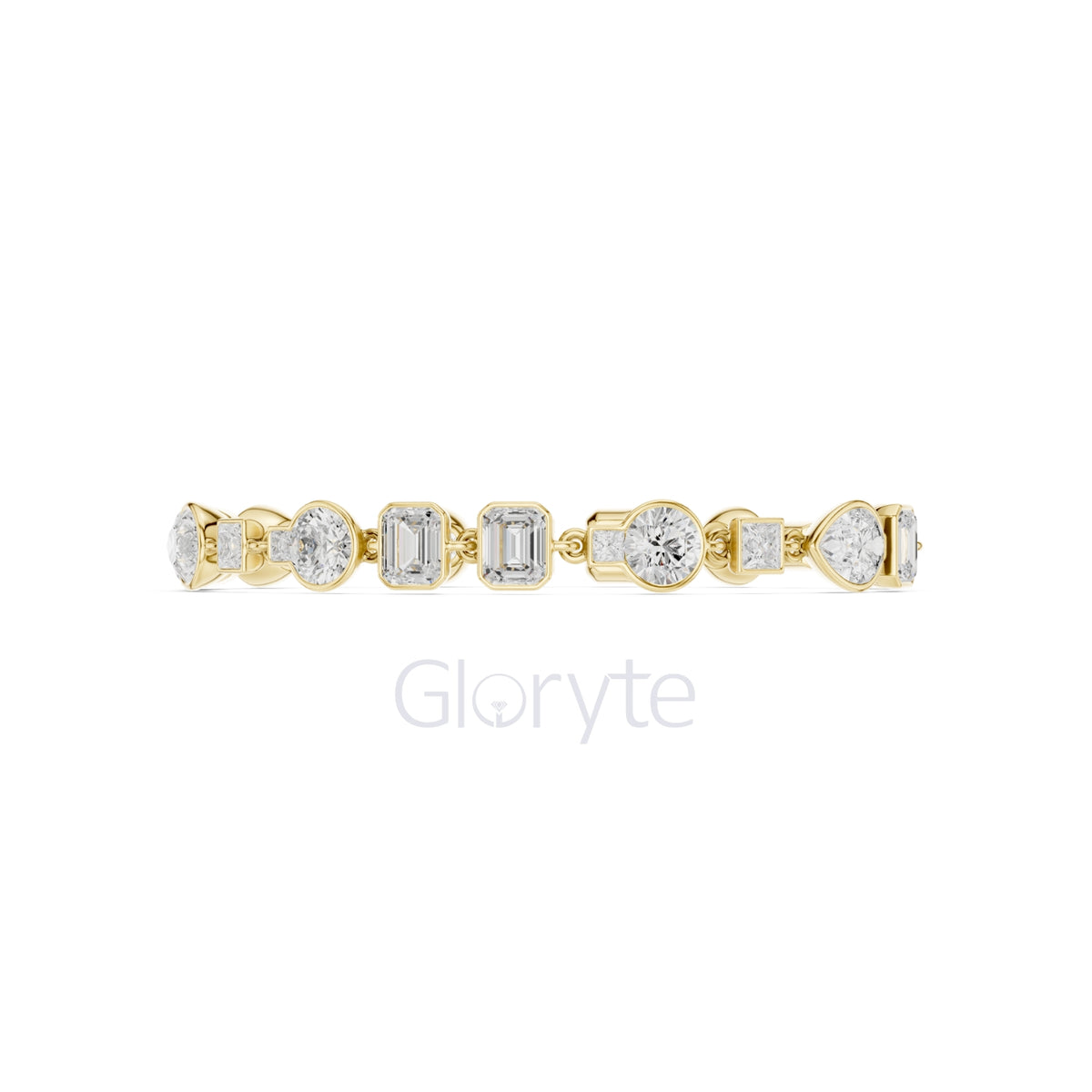 Cluster Diamond Bracelet