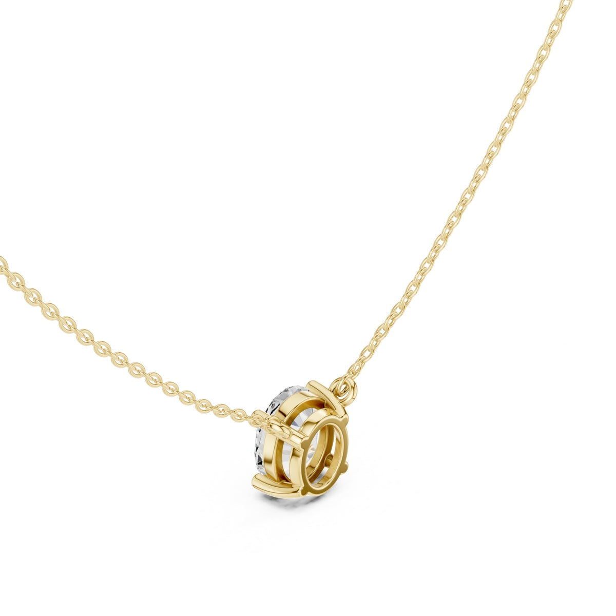 Diamond Solitaire Pendant Necklace – 2.50 Carat