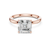 Solitaire Tulip Diamond Ring | 2 Carat Engagement Rings