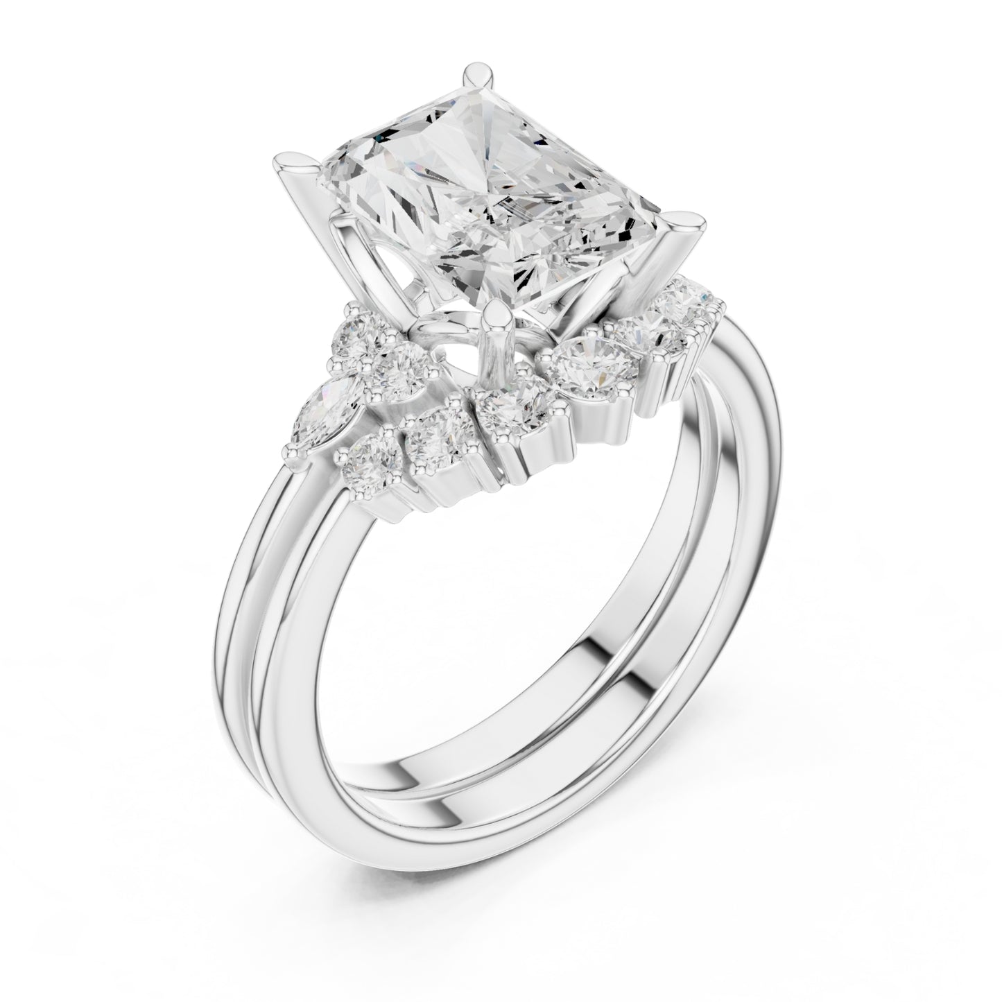 Diamond Wave Tennis Bracelet