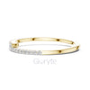 Double Row Petite Diamond Wedding Band – Lab-Grown & Moissanite