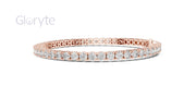 Round Cut Diamond Tennis Bracelet 0.10 Pointers