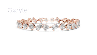 Mixed Shape Diamond Bracelet