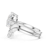 Oval Diamond Bridal Set