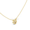 Oval Cut Bezel Pendant Necklace | 1.5 CT