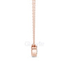 Round Bezel Diamond Pendant Necklace (1.50 CT)