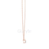 Emerald Solitaire Pendant Necklace (0.39 CT)