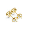 Heart-Shaped Diamond Stud Earrings | Bezel-Set Solitaire in Gold or Silver | Lab-Grown & Moissanite