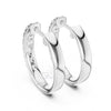 Classic Diamond Huggie Hoop Earrings – Timeless Sparkle