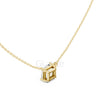 Asscher Cut Solitaire Pendant | 2.5 CT