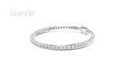 Round Cut Diamond Half Tennis Bracelet 2.50mm