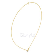 Diamond Cluster V-Shaped Necklace