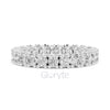 Round Cut Diamond Eternity Band – Classic Full Circle Ring in 925 Silver, 10K & 14K Gold