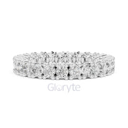 Round Cut Diamond Eternity Band – Classic Full Circle Ring