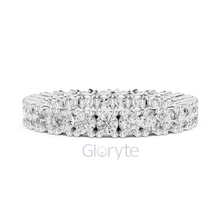 Round Cut Diamond Eternity Band – Classic Full Circle Ring