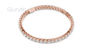 Round Cut Diamond Tennis Bracelet (3.30mm)