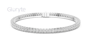 Oval Cut Diamond Tennis Bracelet