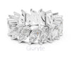 Marquise Cut Diamond Eternity Band in Sterling Silver, 10k & 14k Gold