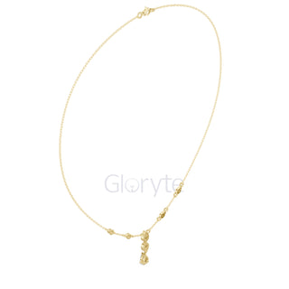 Pear Drop Diamond Necklace