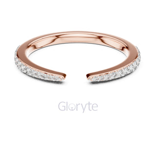 Open Pavé Diamond Band