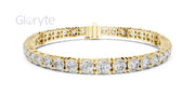 Round Brilliant Diamond Tennis Bracelet