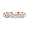 Round Cut Diamond Eternity Band