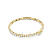 Classic Round Diamond Tennis Bracelet (2.50mm)