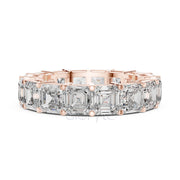 Asscher Cut Diamond Eternity Band