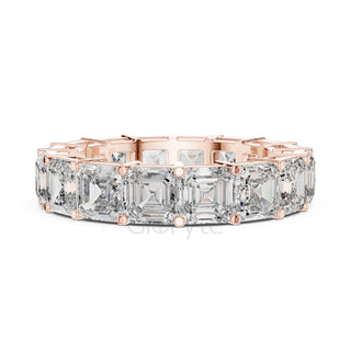 Asscher Cut Diamond Eternity Band