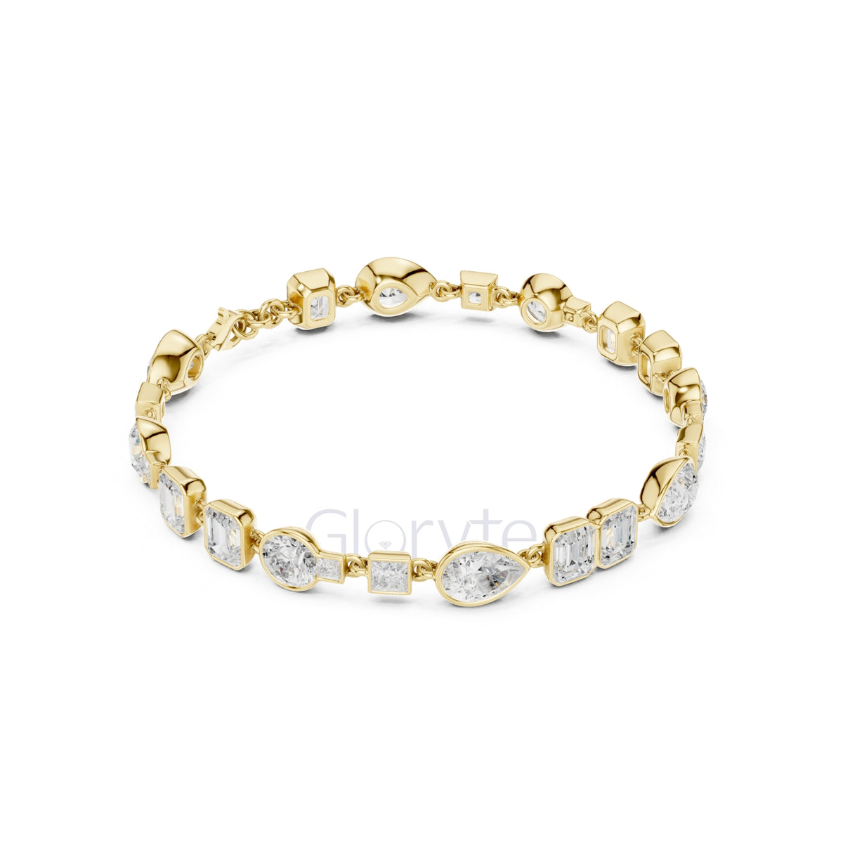 Cluster Diamond Bracelet