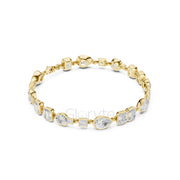 Cluster Diamond Bracelet