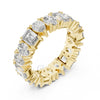 Emerald, Pear & Oval Cut Diamond Eternity Band – Full Circle Brilliance