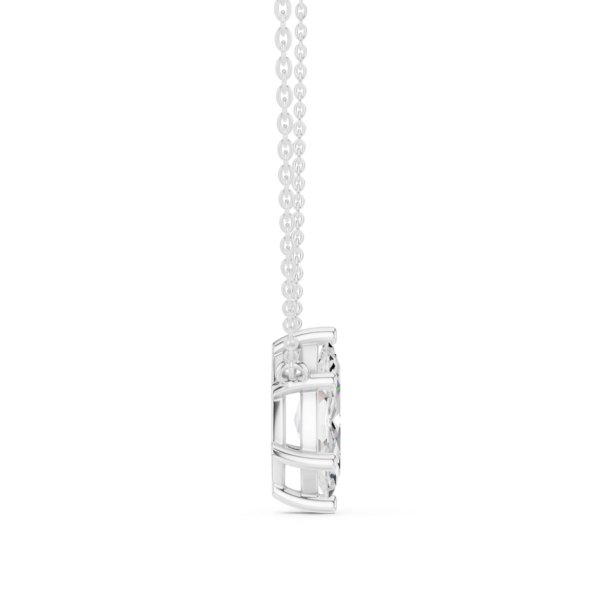 Diamond Solitaire Pendant Necklace – 2.50 Carat