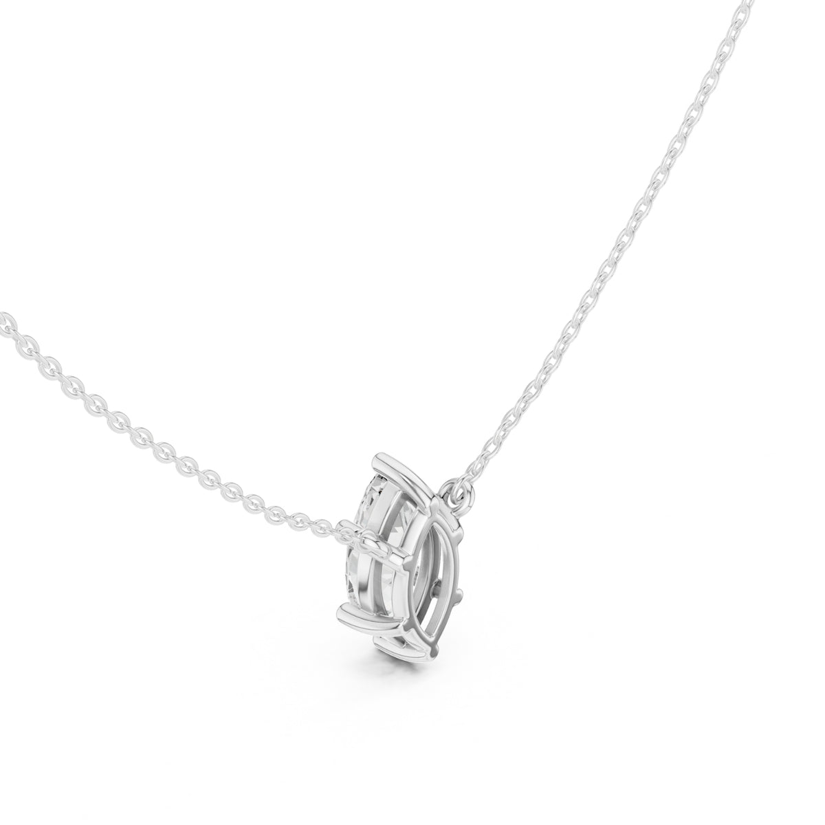 Diamond Solitaire Pendant Necklace – 2.50 Carat