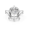 Oval Diamond Bridal Set