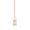 Radiant Cut Pendant with Diamond Bail | 1.50 CT