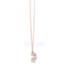 Round Halo Diamond Pendant Necklace (2.38 CT)