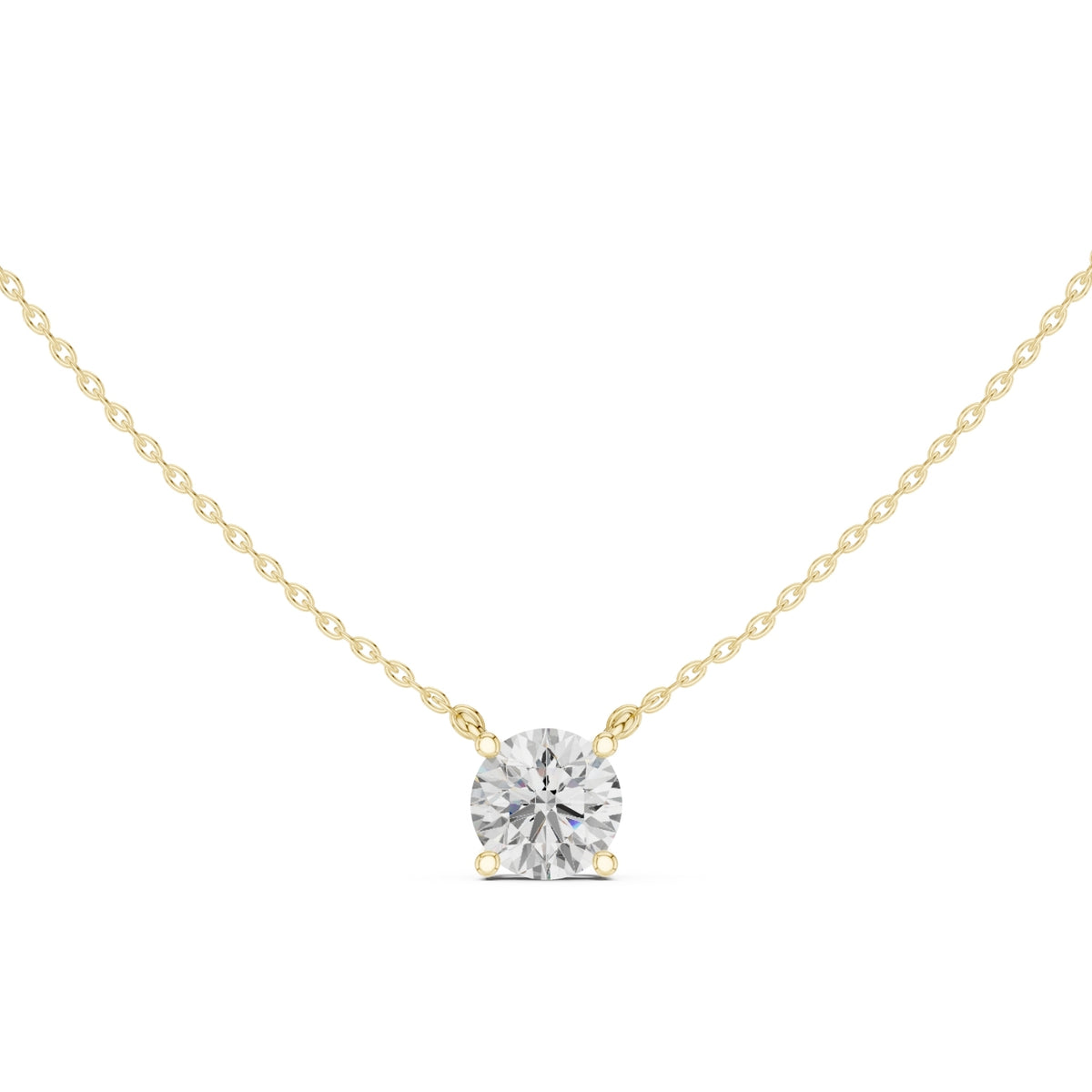 Diamond Solitaire Pendant Necklace – 2.50 Carat