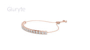 Round Cut Adjustable Diamond Bracelet | Timeless & Versatile