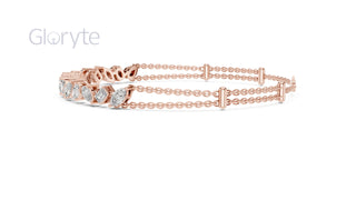 Mixed Cut Diamond Bracelet