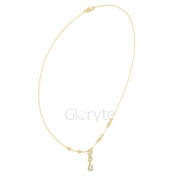 Pear Drop Diamond Necklace