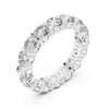 Round Cut Diamond Eternity Band – Full Circle Brilliance in 925 Silver, 10K & 14K Gold