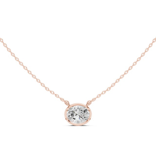 2.50 Carat East-West Diamond Solitaire Pendant – Oval & Marquise Shape
