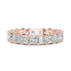 Princess Cut Diamond Eternity Band