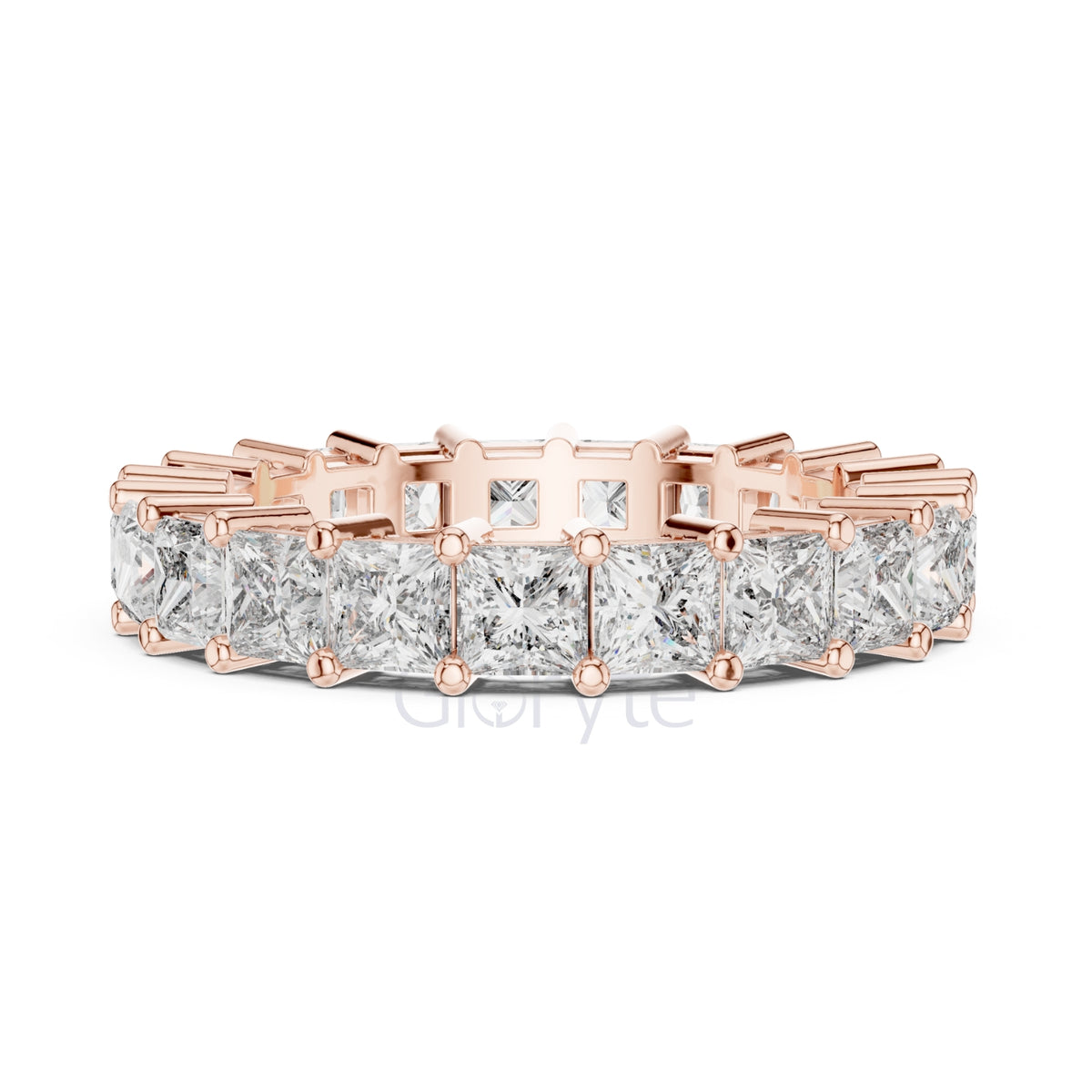 Princess Cut Diamond Eternity Band